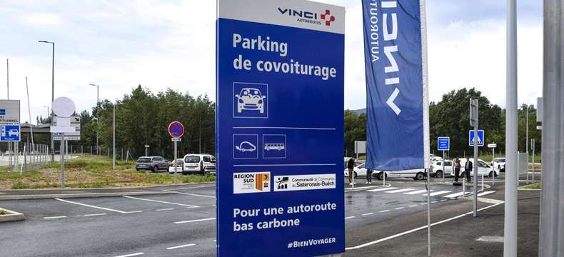 Autoroute A51 : ouverture du 50ème parking de covoiturage à Sisteron-Nord