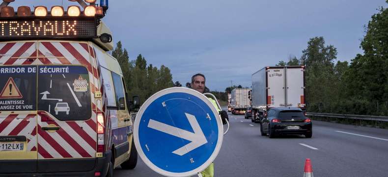 Corridor de sécurité : « ralentir et s'écarter au maximum »