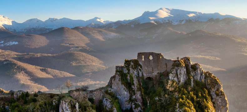 La route des Châteaux cathares