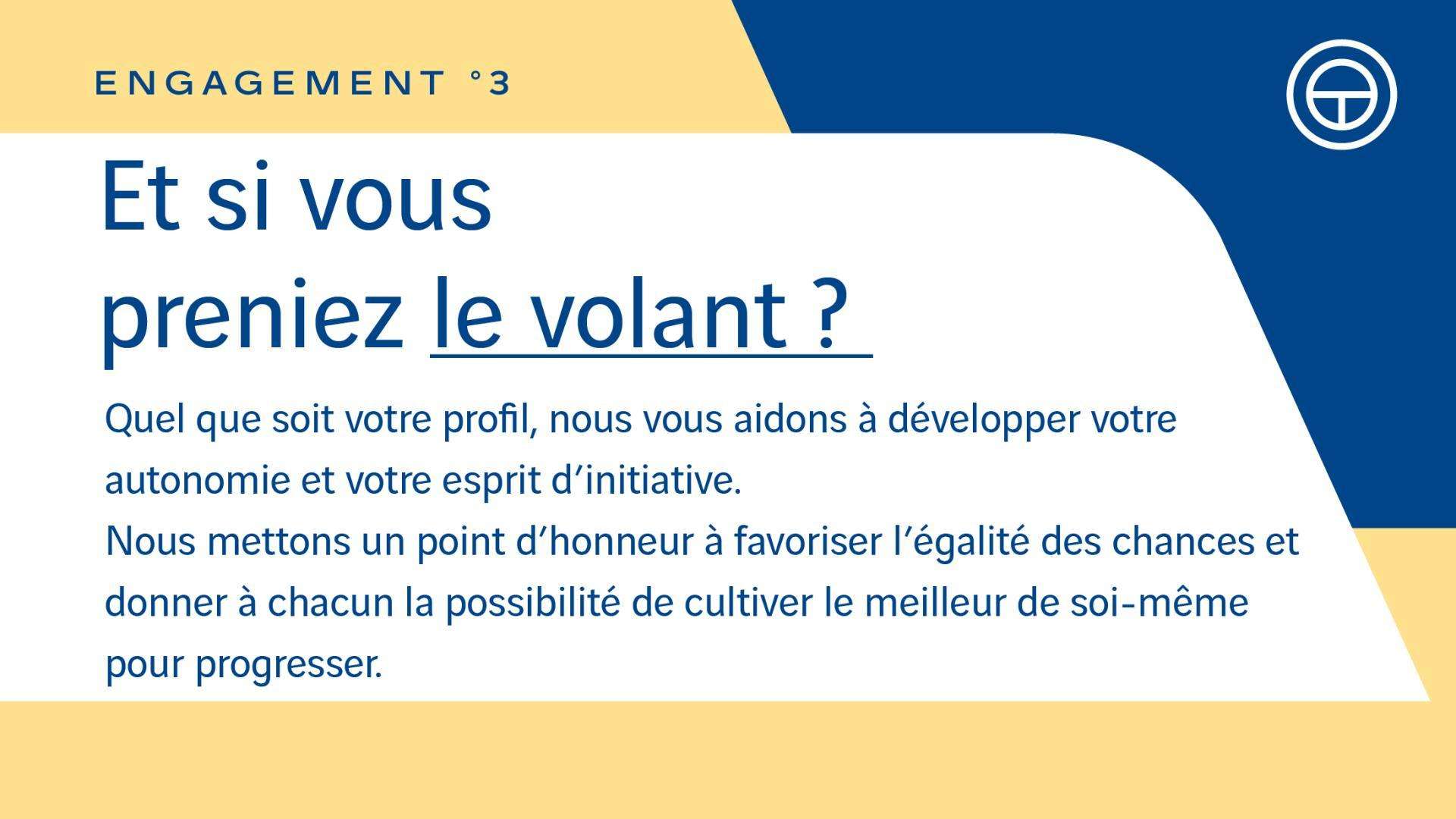 Engagement n°3 : Et si vous preniez le volant ?