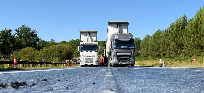 Découvrez comment nous recyclons les enrobés de chaussée sur l'autoroute