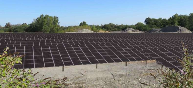 Le parc photovoltaïque de Micatoste se dessine près de l’A64