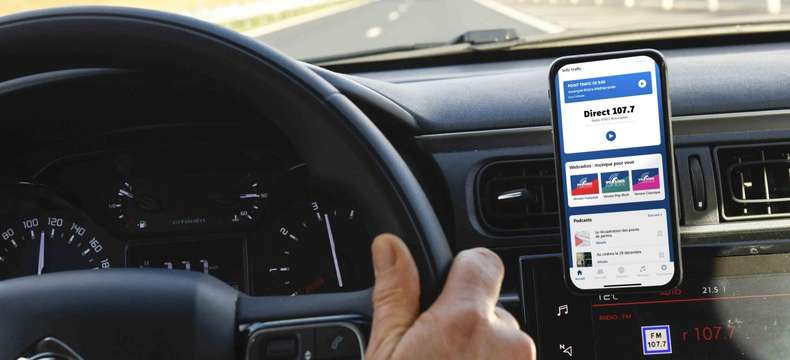 Bien voyager avec l’application Radio VINCI Autoroutes  