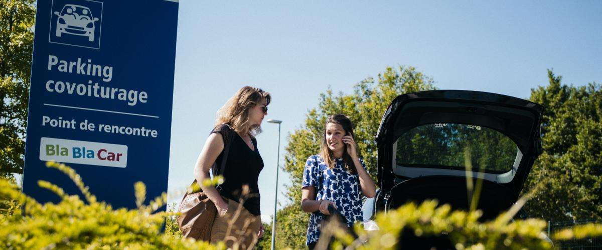 Les parkings de covoiturage sur votre trajet !