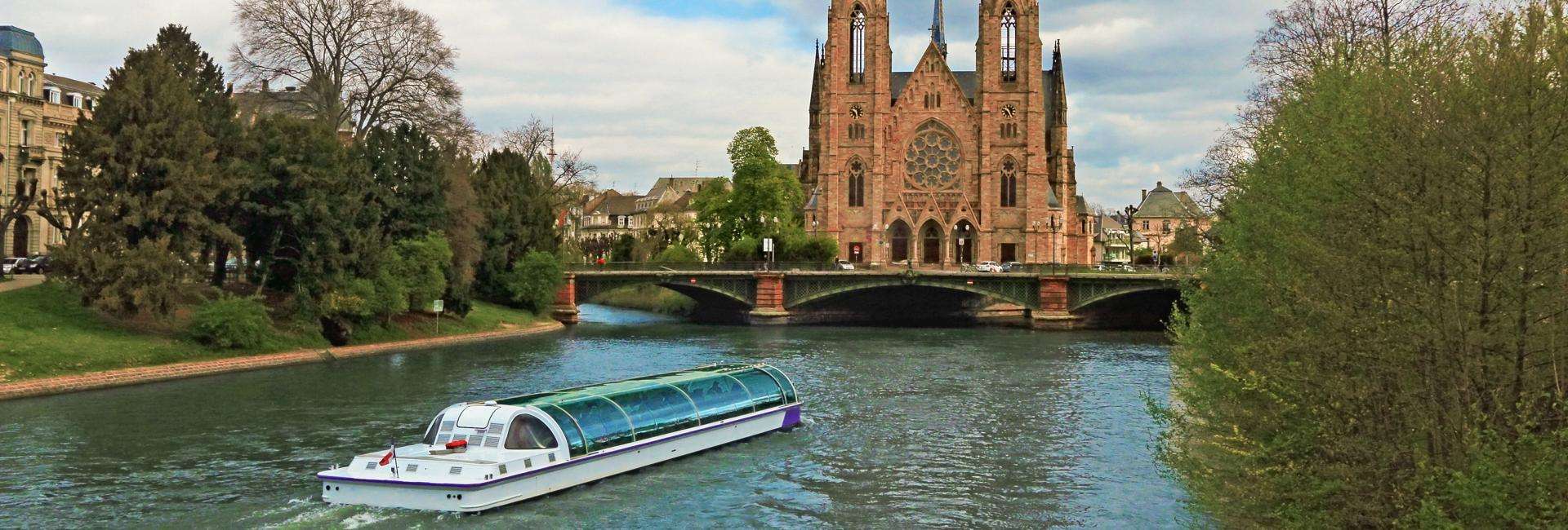 Bateaux promenades de Strasbourg