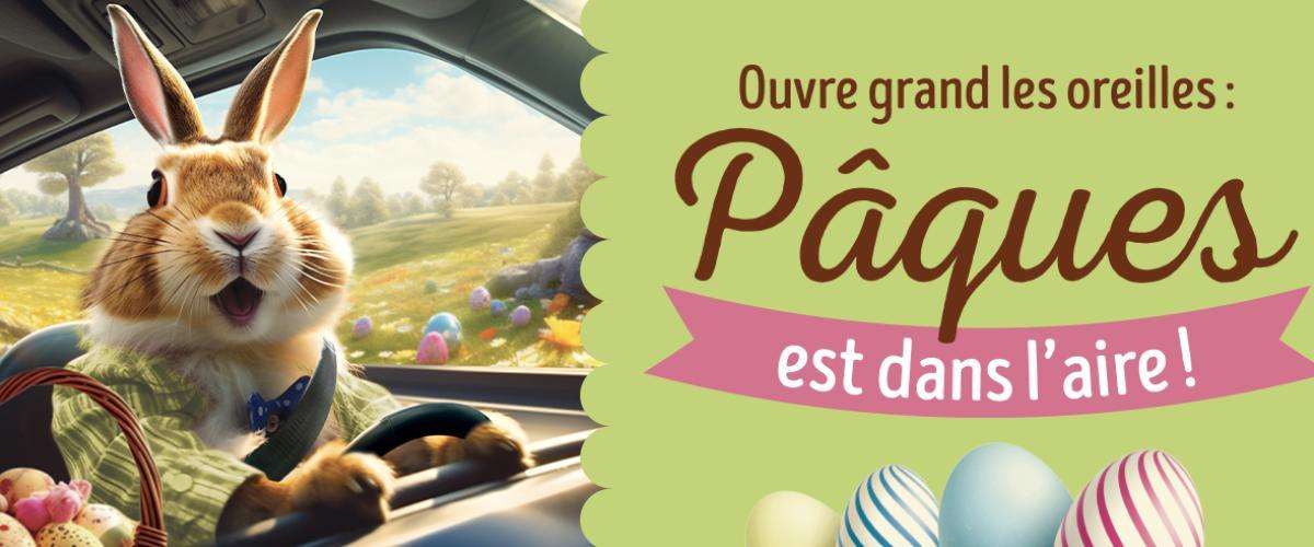 Les aires partenaires de l’opération « Pâques est dans l’aire » 2024